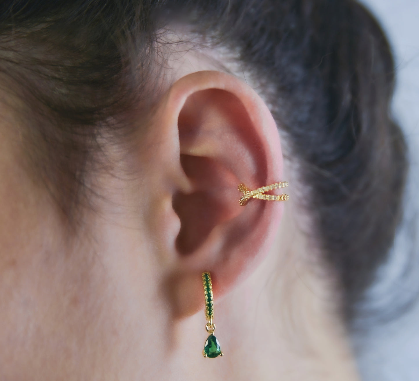 Jade Single Earring