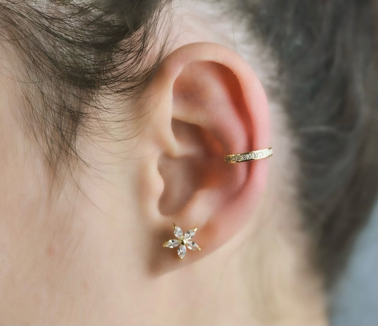 flower piercing