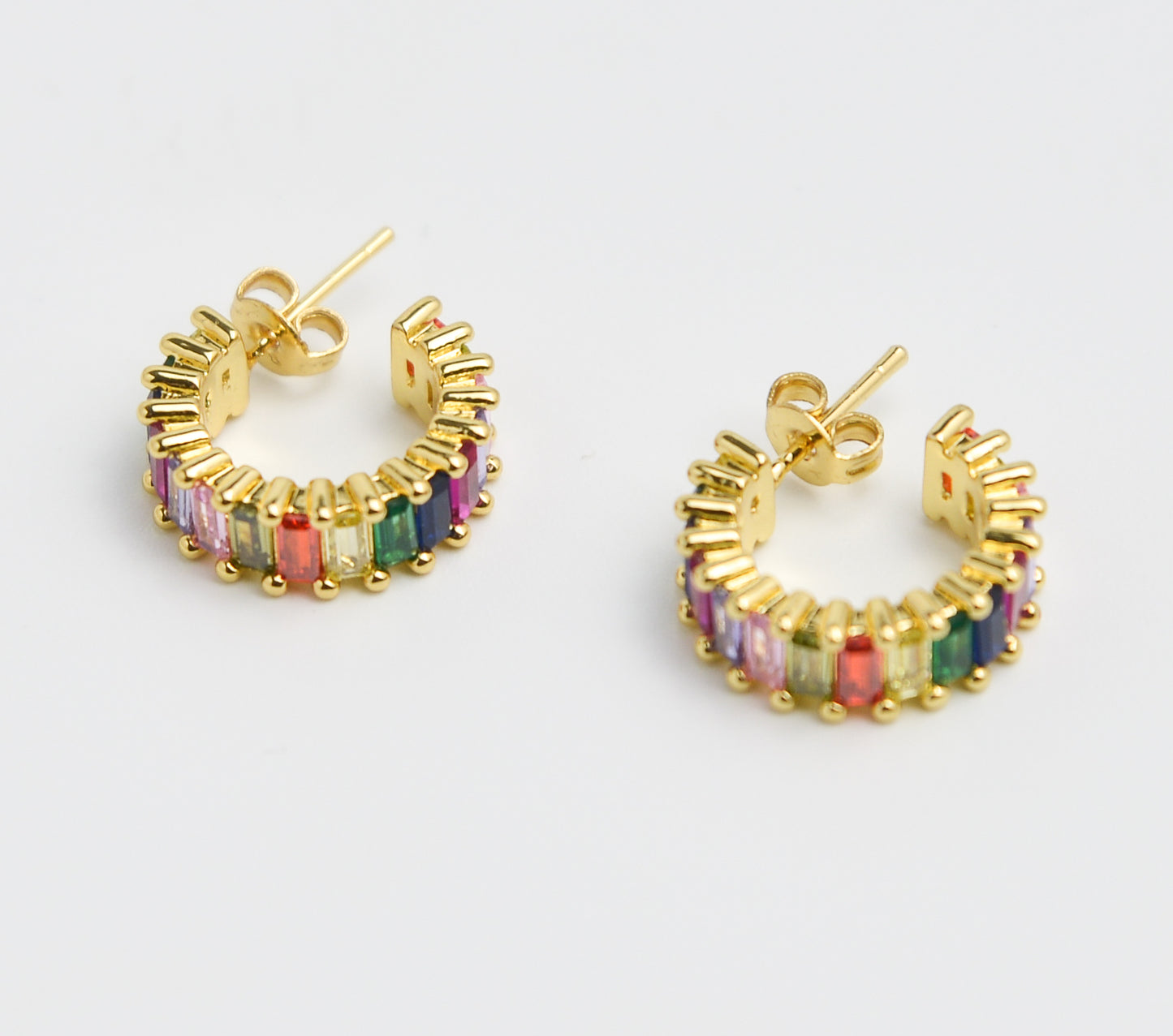 Rainbow earrings